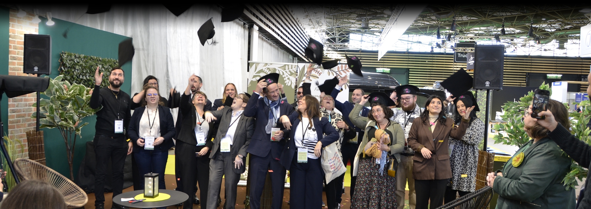 Cérémonie annuelle de remise des diplômes de l’E.NA.ME.F à Funexpo 2024 !