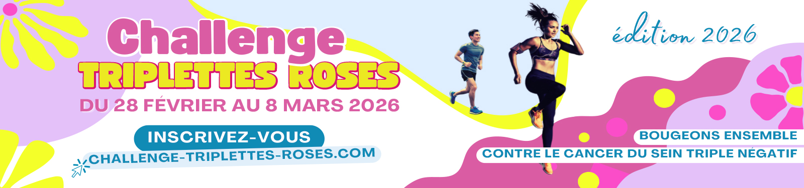Challenge Triplettes Roses Entreprise : Tous contre le cancer du sein !