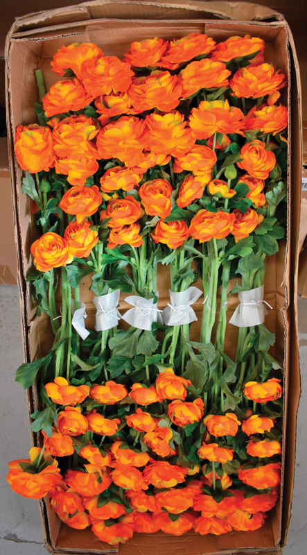 Une sélection rigoureuse de nos fleurs auprès des meilleures manufactures partenaires. Ici, les tiges de renoncule. Renoncules