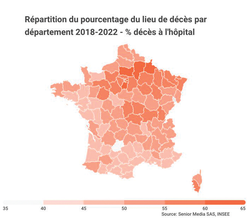 11. repartition du pourcentage du lieu de deces par departement 2018 2022 hoipital