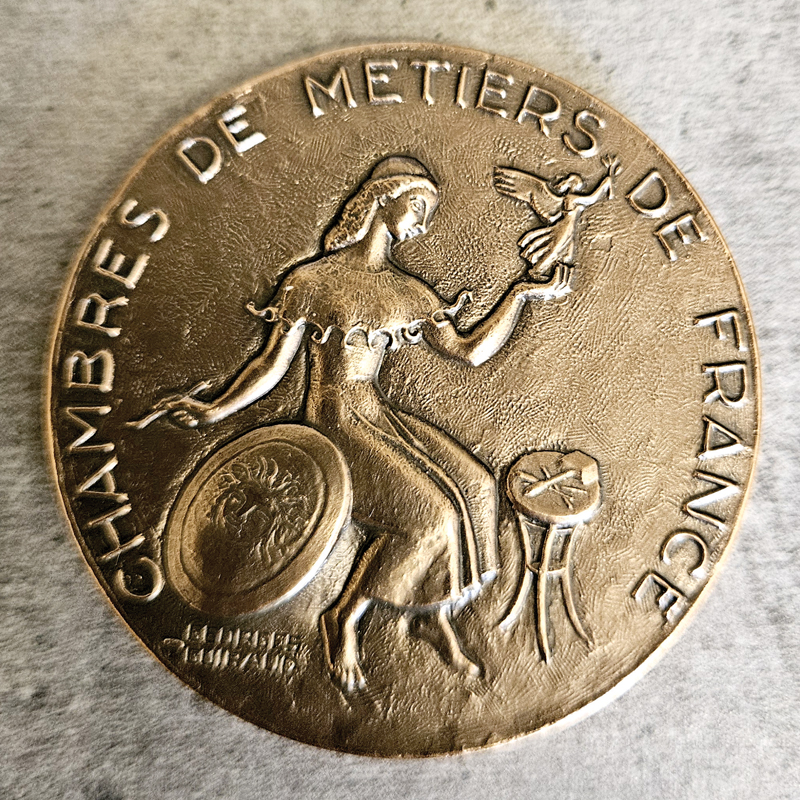 Médaille de bronze de la reconnaissance artisanale. 20240712 153254