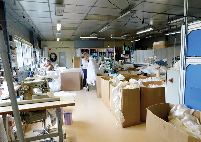 Atelier confection. reportage atelier 8