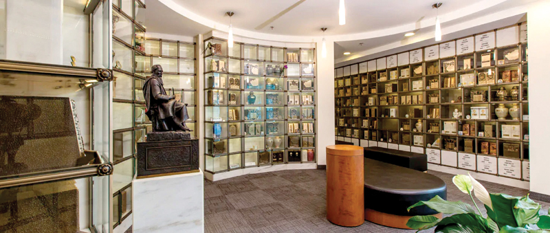 Columbarium Complexe de la Cité à Québec Lepine Cloutier Athos