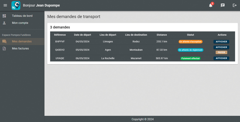 Espace client. espaceclient