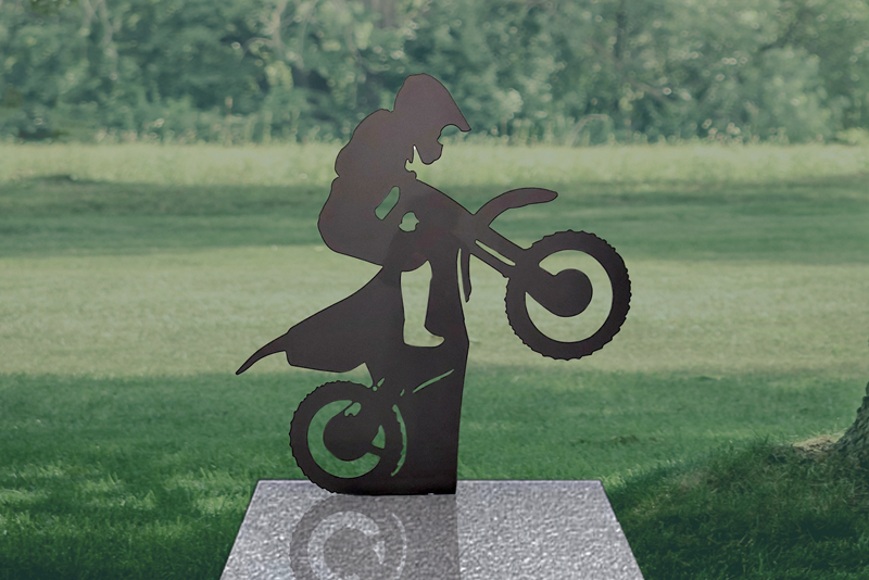 Stèle moto