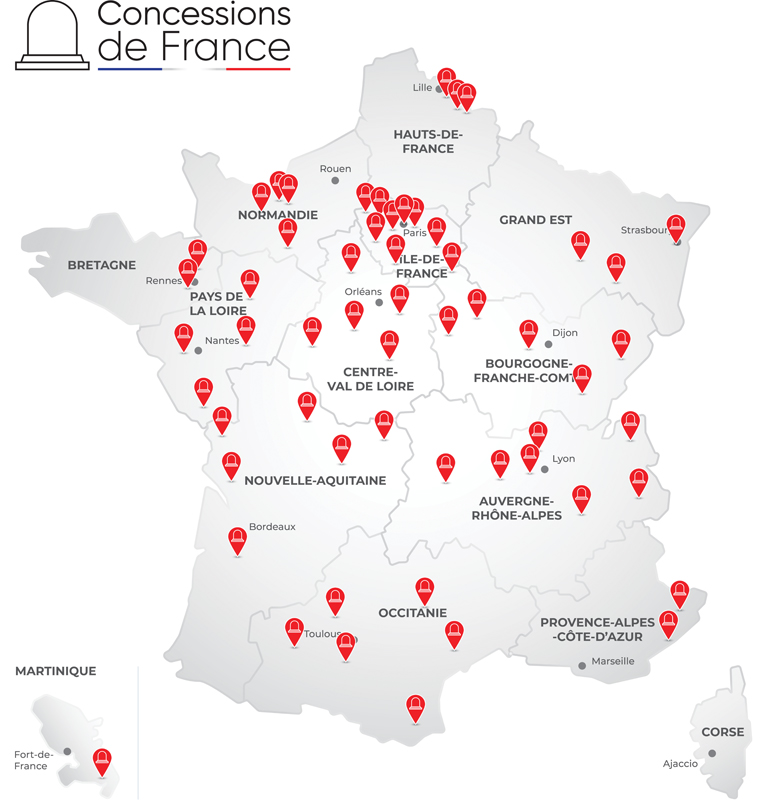 BASE CARTE CONCESSION DE FRANCE BD5