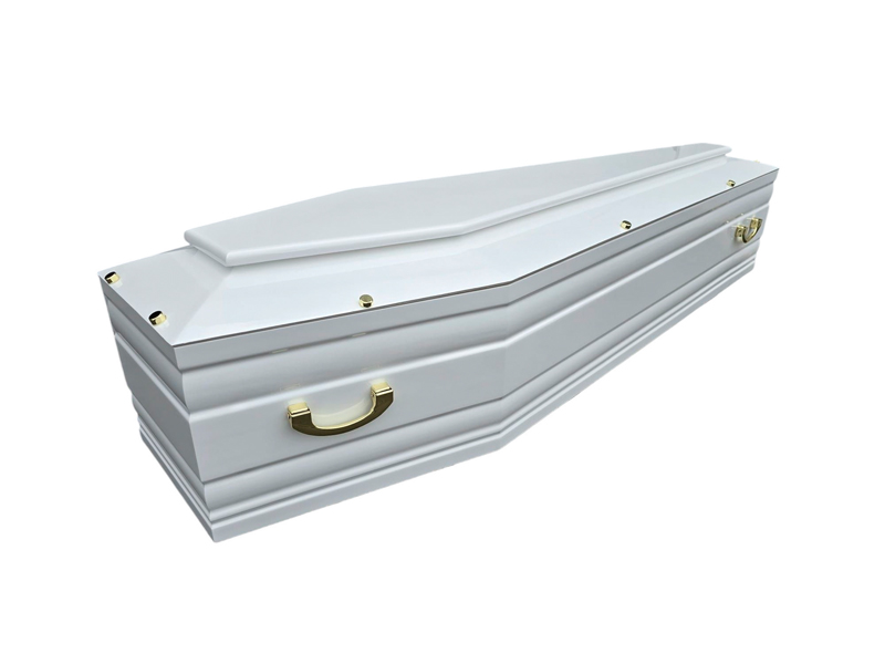 PHOTO TOMBEAU BLANC INHUMATION