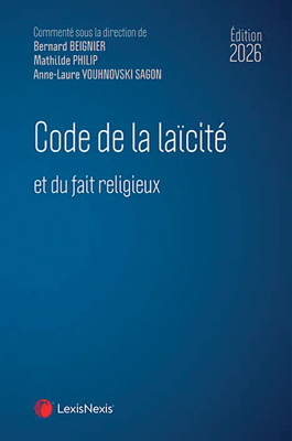 code de la laicite et du fait religieux edition 2026 1