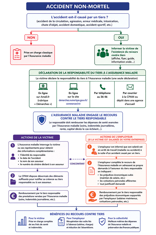 Logigramme FNF accident non mortel