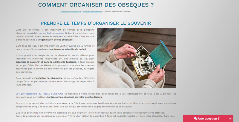 Comment organiser des obseques