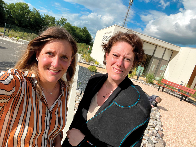 Ophélie Chauffert et Anne Tassain. IMG 1609