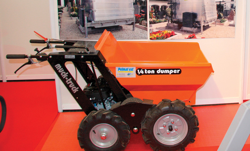 Muck truck sur le stand Pelmat Est Toulouse 2021