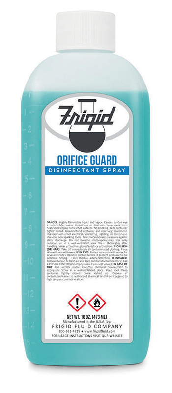 Orifice Guard Désinfectant Frigid Fluid