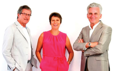 Pierre C. Mathez, Brigitte Mathez et Marc Fagnen. Pierre C. Mathez Brigitte Mathez Marc Fagnen 1