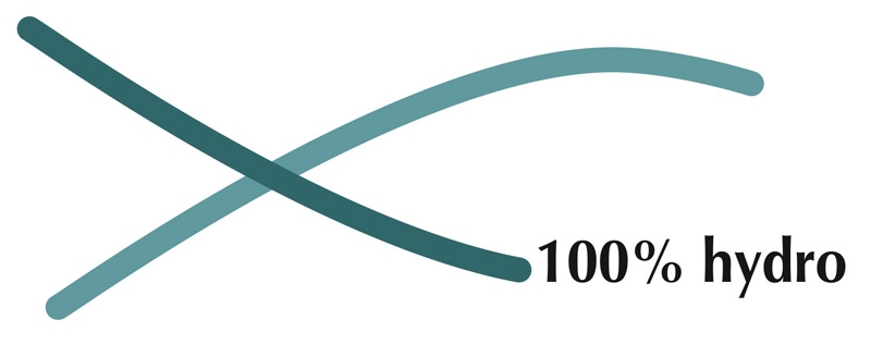 Logo 100 hydro 