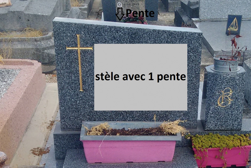 Stele a pente